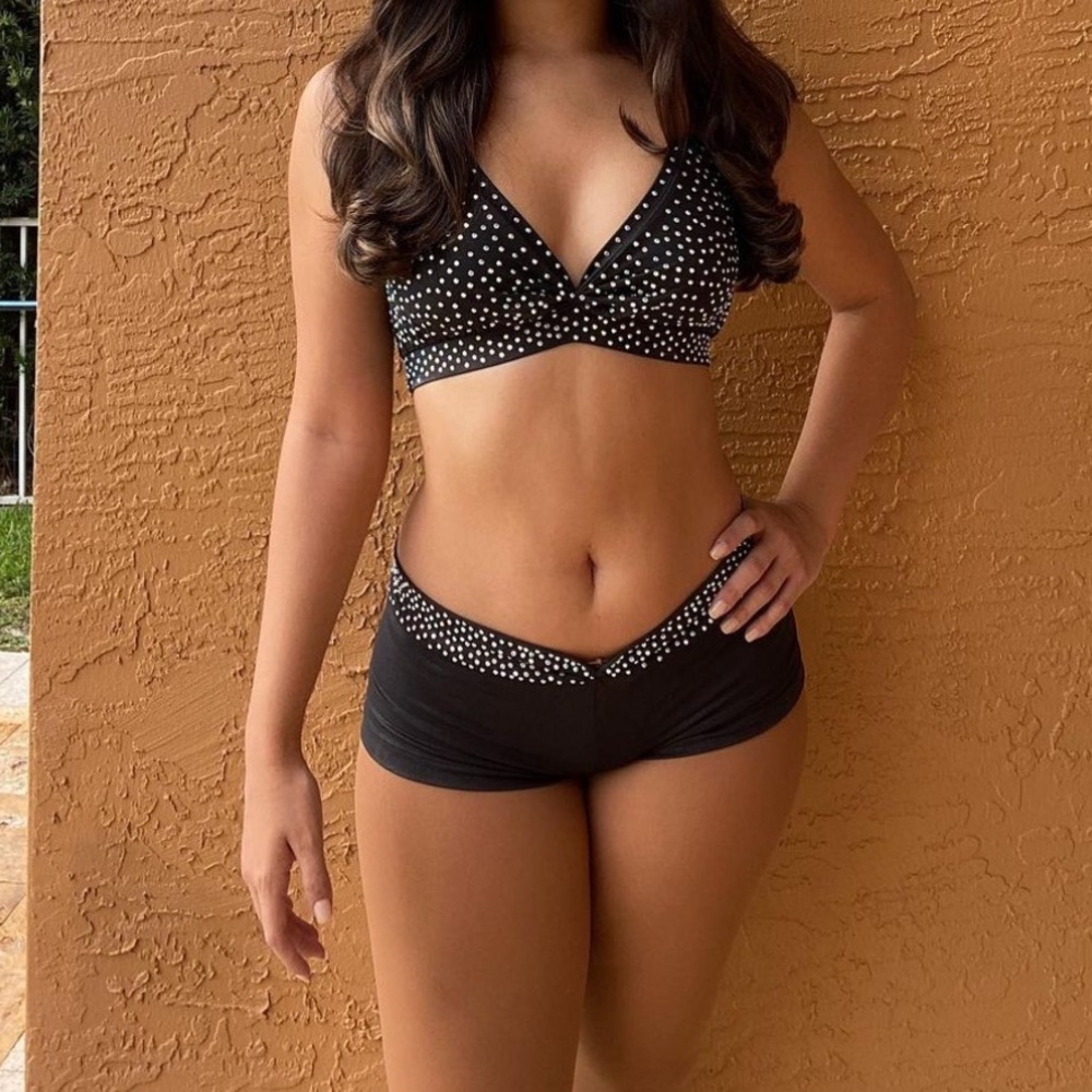 Dallaswear black audition outfit worn twice